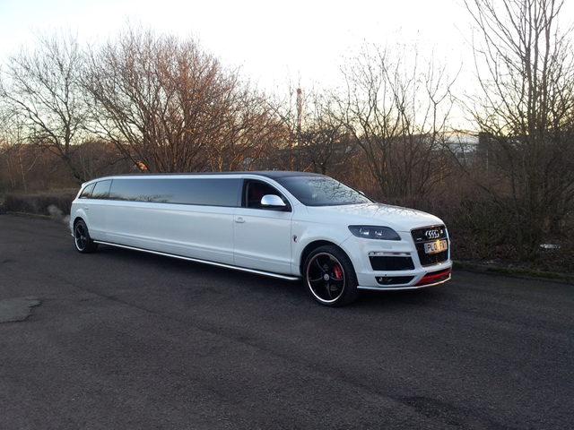 Audi Q7 Limo Hire. Audi Q7 Limousine