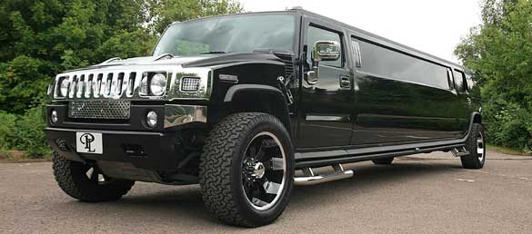 black hummer limo